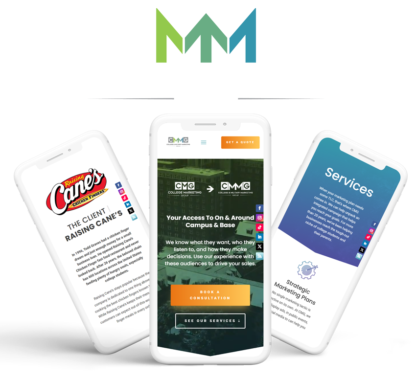 CMMG Mobile Site and Logos